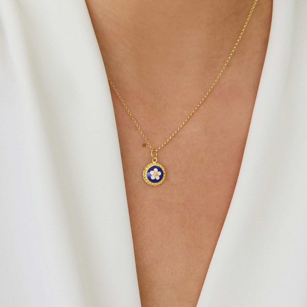 Colar Caramujo em Ouro 19,2kt