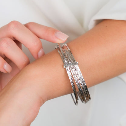 Pulseira Sete Escravas em Prata