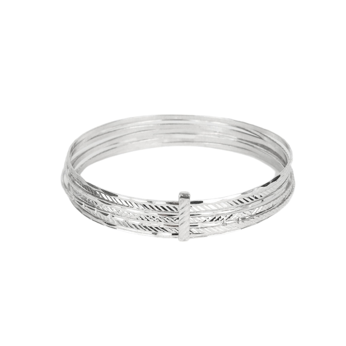 Pulseira Sete Escravas em Prata