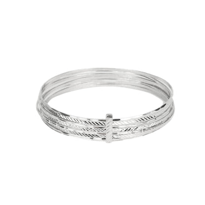 Pulseira Sete Escravas em Prata
