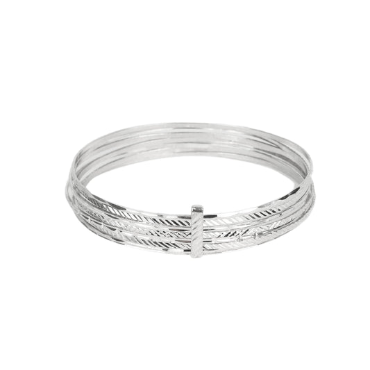 Pulseira Sete Escravas em Prata