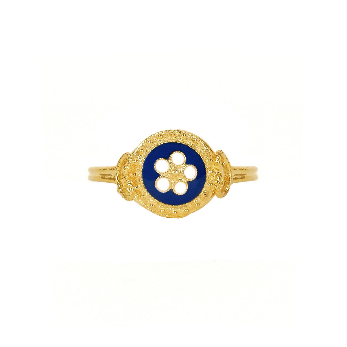 Anel Caramujo em Ouro 19,2kt