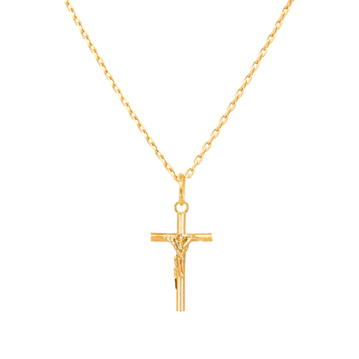 Colar Crucifixo em Ouro 19,2Kt