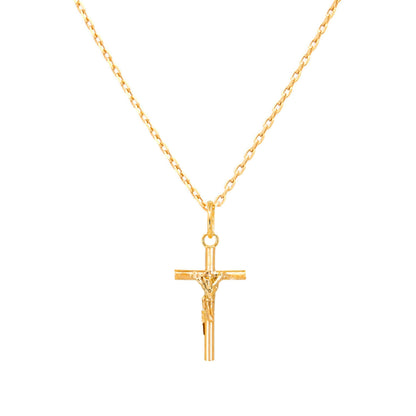 Colar Crucifixo em Ouro 19,2Kt