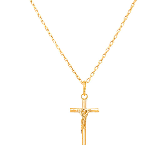 Colar Crucifixo em Ouro 19,2Kt