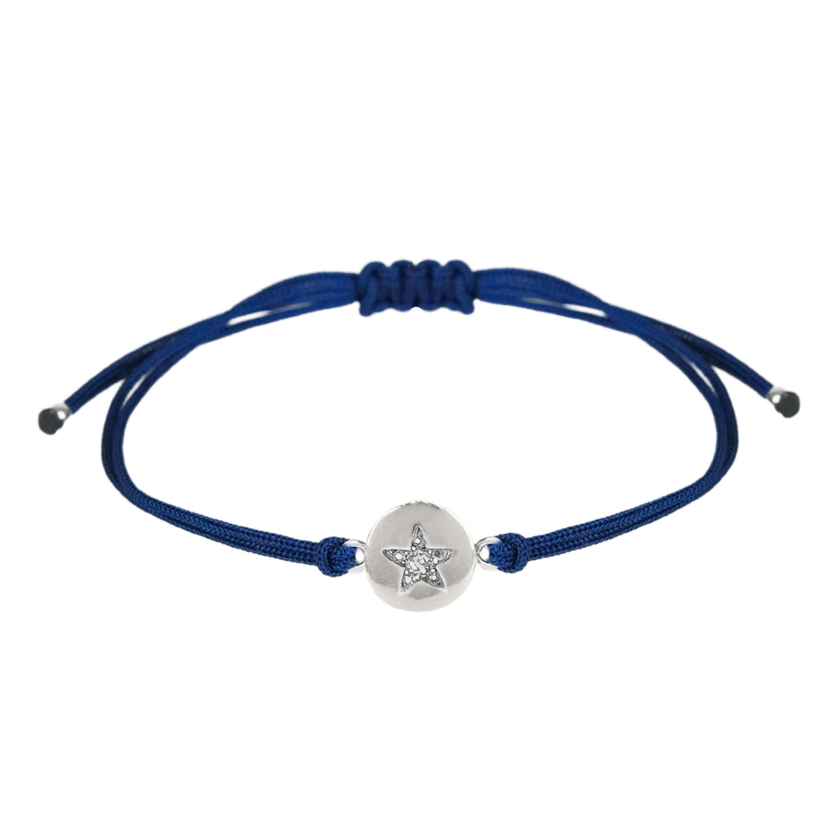 Pulseira Amuleto Estrela Polar em Prata