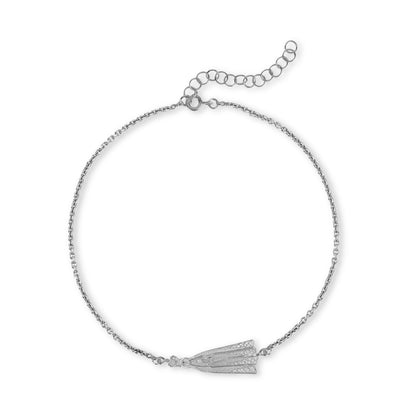 Pulseira Nossa Senhora de Fátima em Prata