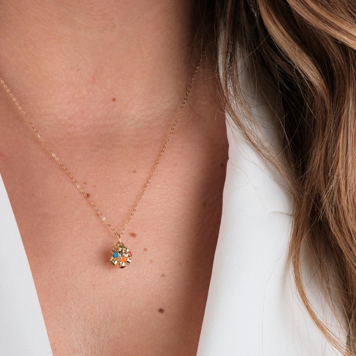 Colar Mina em Ouro 19,2Kt