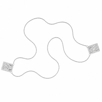 Colar Escapulário em Prata