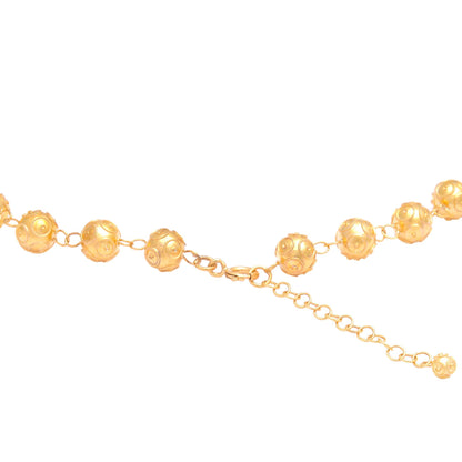 Colar Contas de Viana em Ouro 19,2Kt