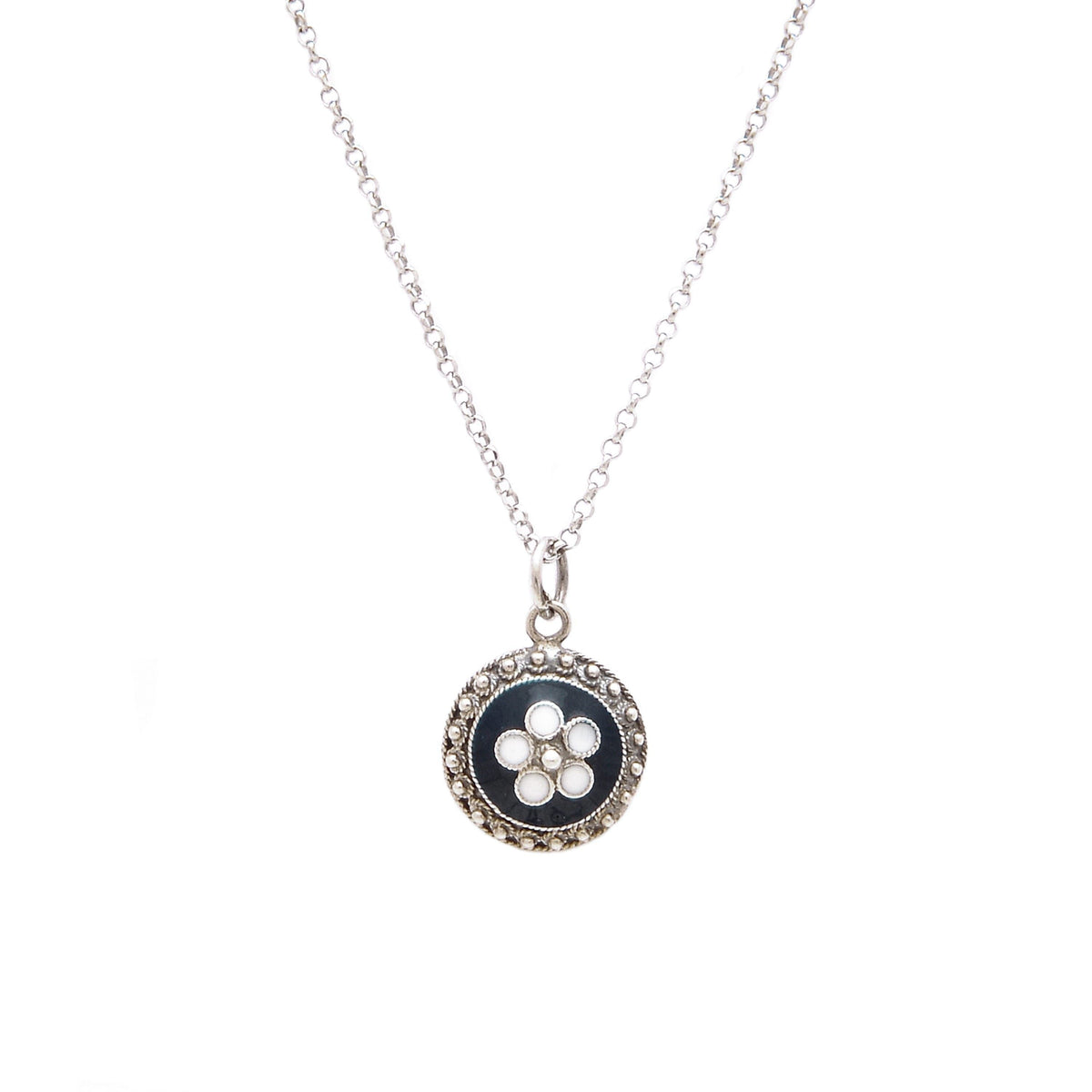Conjunto Caramujo em Prata