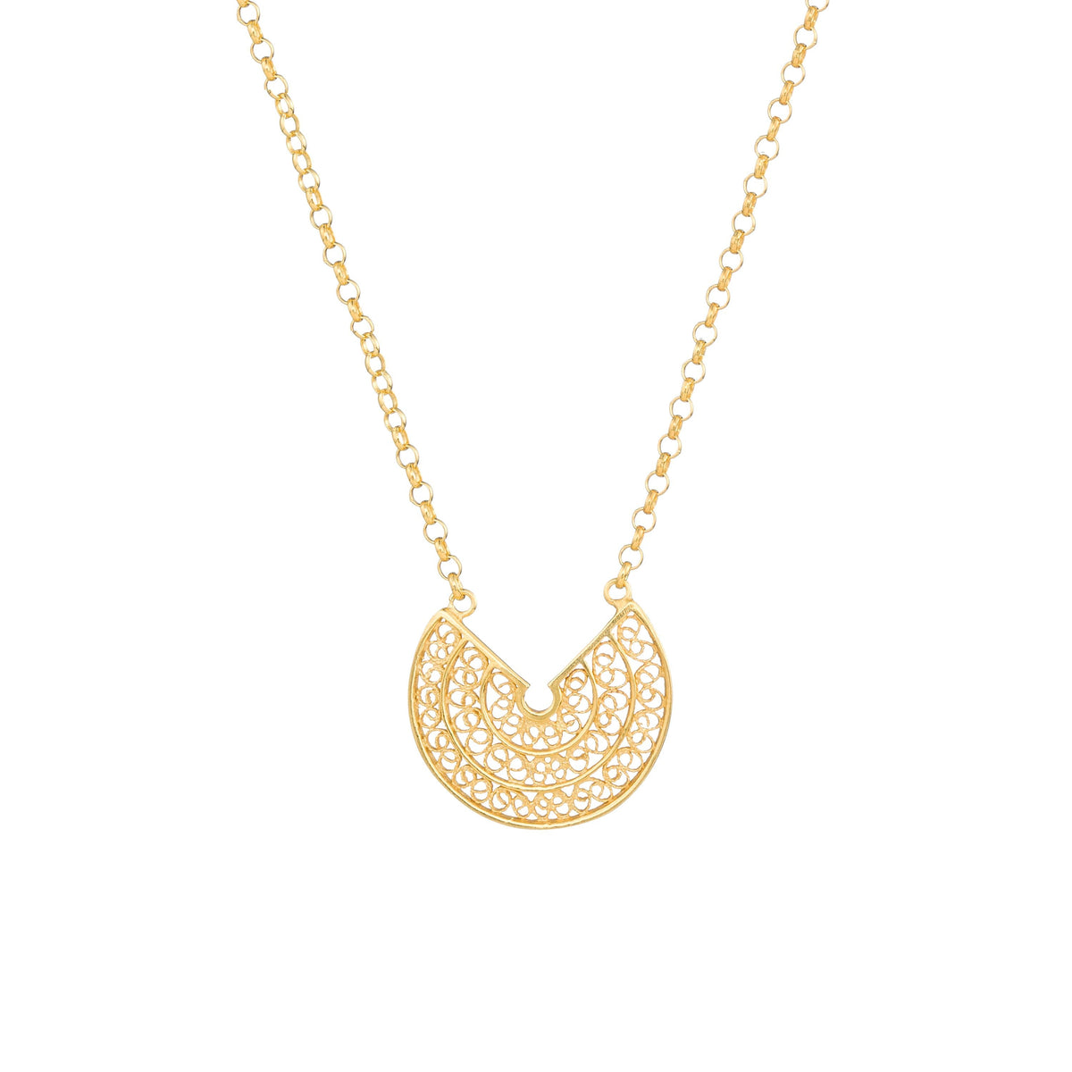 Conjunto Circulos em Prata Dourada