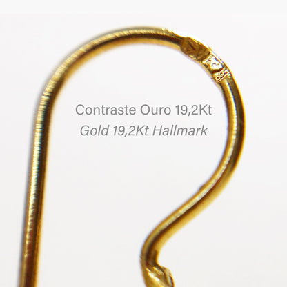 Brincos à Rainha XS em Ouro 19,2Kt