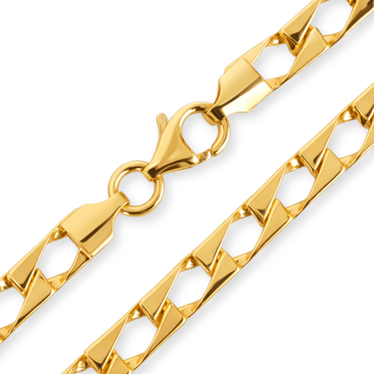 Pulseira Barbela em Ouro 19,2Kt