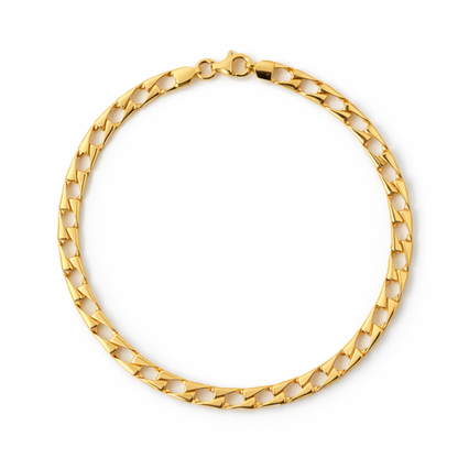 Pulseira Barbela em Ouro 19,2Kt
