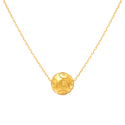 Colar Conta de Viana em Ouro 19,2Kt